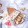 Ceramic & Bamboo Christmas Tree Serving Dish – image 4