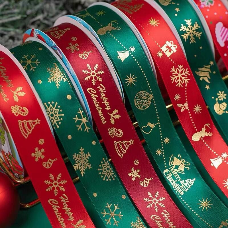 Christmas Gift Ribbon, 25 Yards – image 3