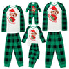 Family Green Tartan Raglan Christmas Pyjamas – image 2