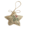 Burlap Christmas Hanging Ornament – image 3