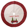 Plaid Christmas Tree Skirt – image 5