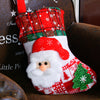 Fabric Christmas Stocking Decoration – image 5