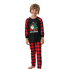Family Santa & Tree Black Raglan Plaid Pyjamas – image 4
