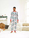 Family White Christmas Truck Print Pyjamas – image 4