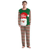 Couples' Green Raglan & Plaid Christmas Pyjamas – image 11