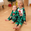Family Green Tartan Raglan Christmas Pyjamas – image 3