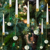 LED Christmas Candle Ornament Set