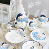Snowman Ceramic Tableware & Ornament Pieces