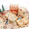 Christmas Character Kraft Gift Wrap