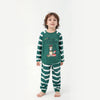 Family Green Stripe Christmas Pyjamas – image 7