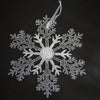 Clear Acrylic Snowflake Decoration – image 5
