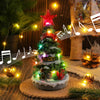 Light-Up Christmas Tree Music Box, 20 cm
