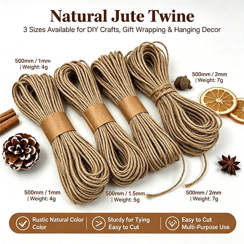 Natural Jute Craft Twine