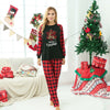 Family Black Merry Christmas Script & Plaid Pyjamas – image 2