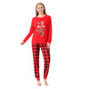 Family Red Merry Christmas Reindeer & Plaid Pyjamas – image 2