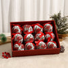 Printed Christmas Bauble Set, 8 cm – image 5