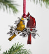 Tin Christmas Pendant, 6 cm – image 5
