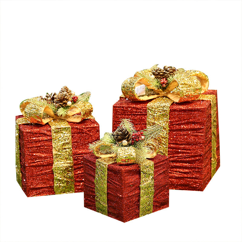 Christmas Display Gift Boxes, Set of 3 – image 3