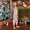Family Red & White Candy Cane Print Pyjamas – image 4