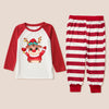 Family Reindeer Top & Red Stripe Christmas Pyjamas – image 5