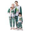Family Green Stripe Christmas Pyjamas – image 2