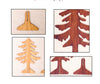 Wooden Tabletop Christmas Tree Decoration – image 3