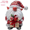 Green Christmas Snowman Figurine – image 5