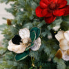 Velvet-Style Christmas Flower, 15 cm – image 2