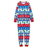 Family Gingerbread Fair Isle Christmas Onesie – image 5