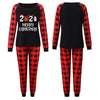 Family Black Merry Christmas & Buffalo Plaid Pyjamas – image 4