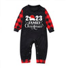 Family Christmas Santa Hat Raglan & Plaid Pyjamas – image 8