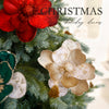 Velvet-Style Christmas Flower, 15 cm – image 3