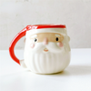 Santa & Reindeer Ceramic Christmas Plates – image 5