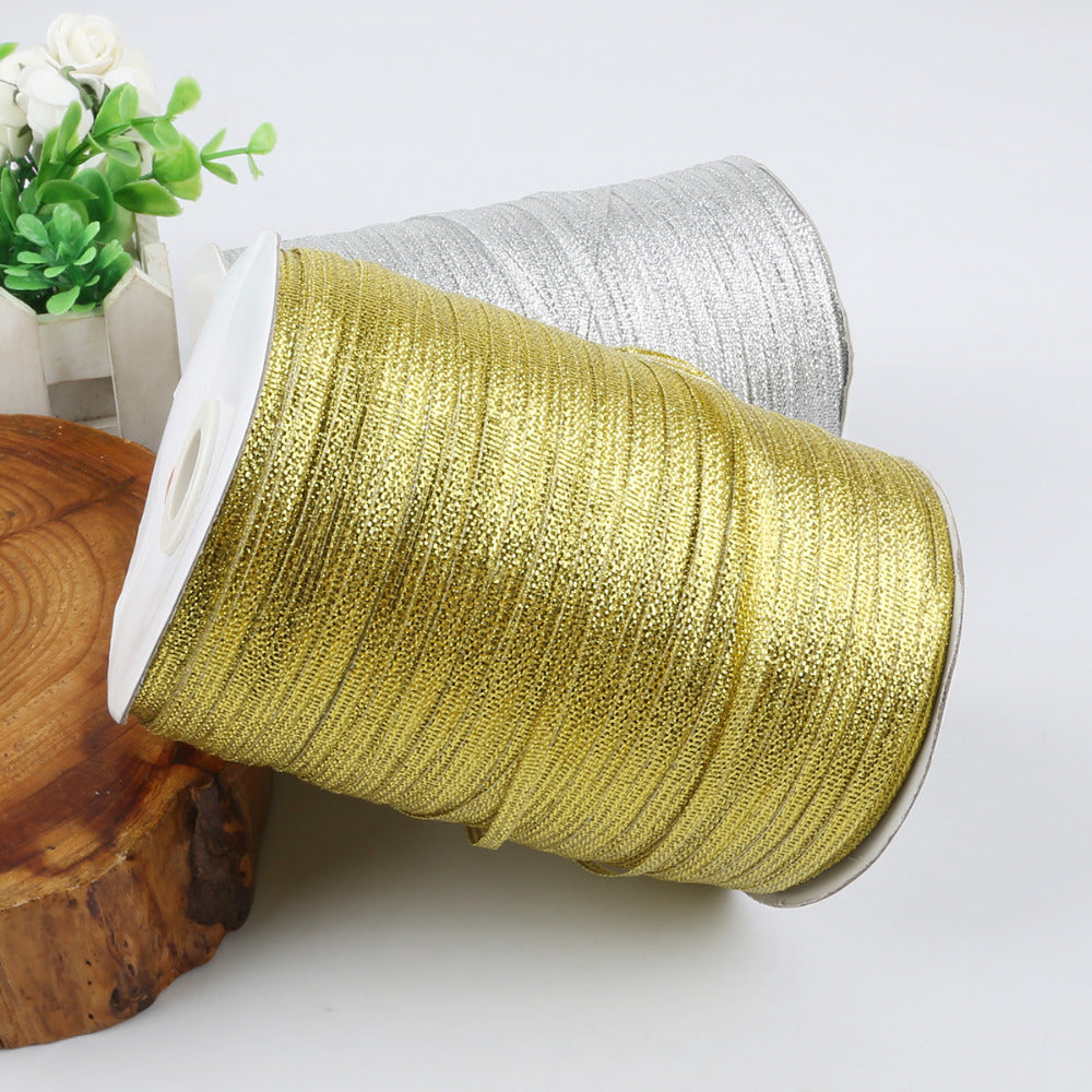 Gold & Silver Gift Ribbon