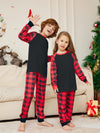 Family Black Raglan & Red Plaid Christmas Pyjamas – image 4