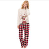 Family Cream Reindeer & Red Plaid Pyjamas – image 4