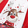 Baby Reindeer Romper, Plaid Trousers & Hat Set – image 4