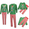 Family Green Happy Ho Ho Ho Stripe Christmas Pyjamas – image 2