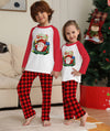 Family Santa Raglan & Red Plaid Christmas Pyjamas – image 2