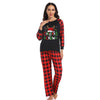 Family Christmas Crew Black & Red Plaid Pyjamas – image 5