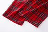 Red Tartan Button-Up Family Christmas Pyjamas – image 7