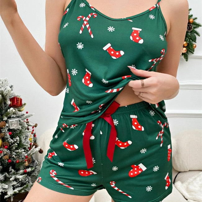 Christmas Snowflake Short Pyjamas