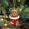 Acrylic Christmas Pendant, 8 cm – image 3