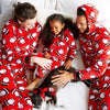 Family Red Christmas Lights Hooded Onesie – image 3
