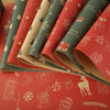 Vintage Christmas Gift Wrap, 50 × 74 cm – image 2