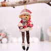 Plaid Christmas Character Pendant – image 5