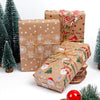 Christmas Kraft Gift Wrap Roll – image 2