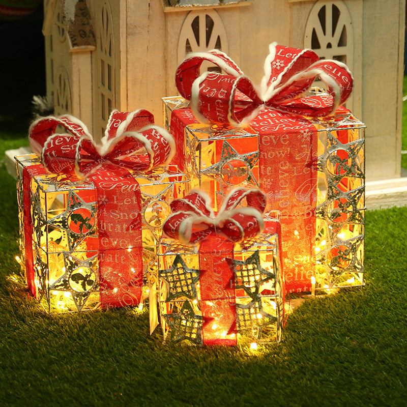 Christmas Display Gift Boxes, Set of 3 – image 5