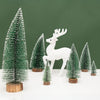 White Mini Christmas Pine Tree – image 3