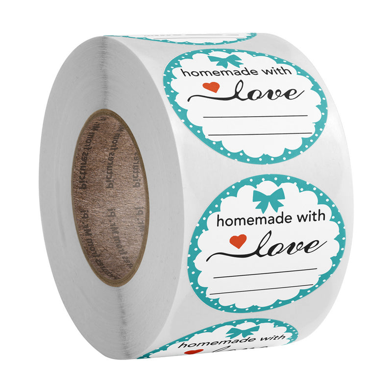 Kraft Gift Wrapping Label Stickers